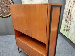 Pamono Mid-Century Danish Style Teak Highboard, 1970s><noscript><img width=