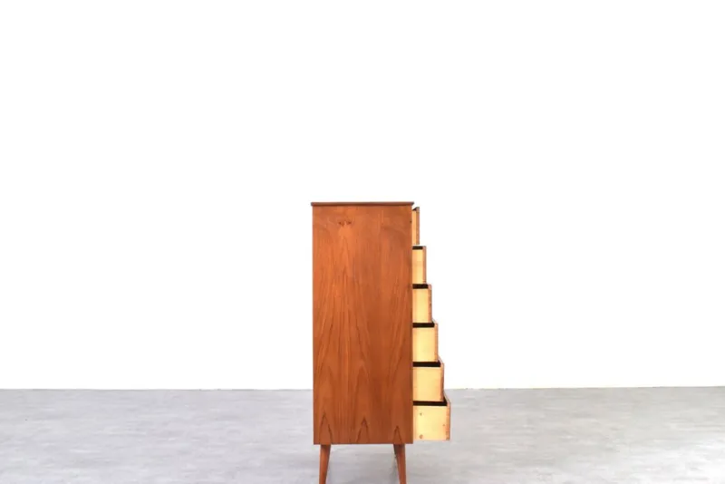 Discount Pamono Mid-Century Danish Teak Chest of Drawers, 1960s