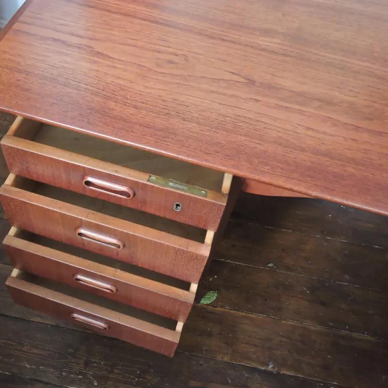Online Pamono Mid-Century Danish Teak Desk, 1960s