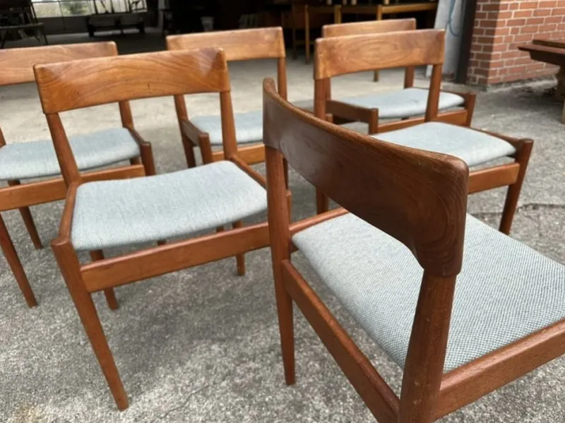 Pamono Midcentury Danish Teak Dining Chair by P. Jeppesen for Grete Jalk, 1963