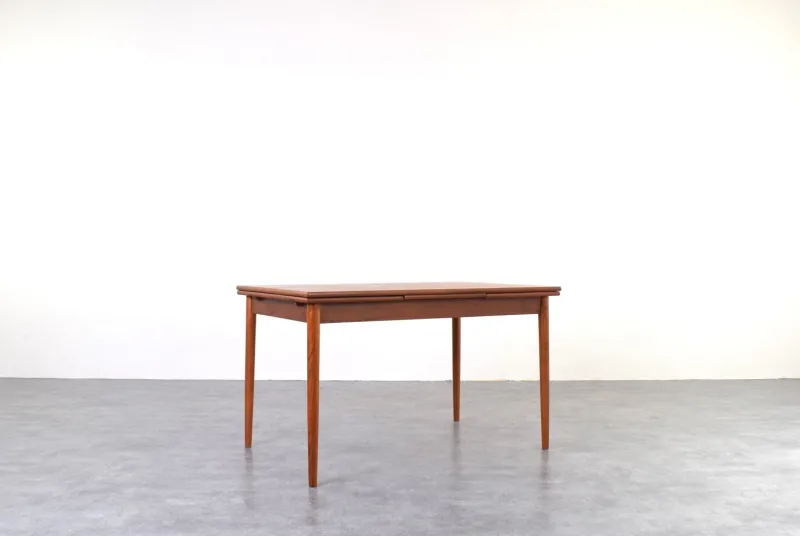Online Pamono Mid-Century Danish Teak Extendable Dining Table, 1960s
