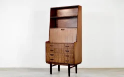 Pamono Mid-Century Danish Teak Secretary><noscript><img width=