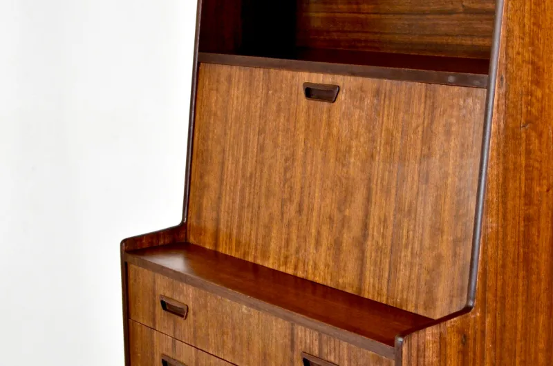 Pamono Mid-Century Danish Teak Secretary> Secretaires
