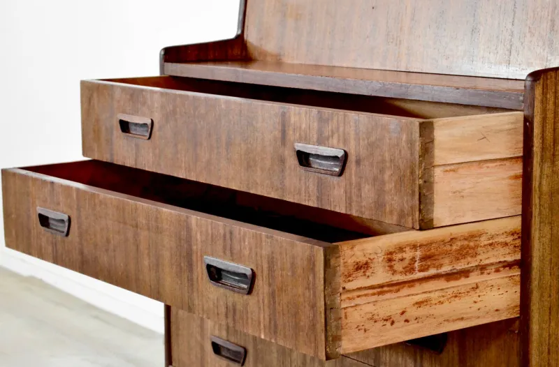 Pamono Mid-Century Danish Teak Secretary> Secretaires
