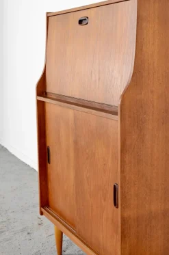 Best Pamono Mid-Century Danish Teak Secretary, 1960s