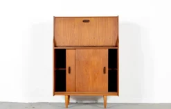 Best Pamono Mid-Century Danish Teak Secretary, 1960s