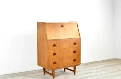 Pamono Mid-Century Danish Teak Secretary, 1960s