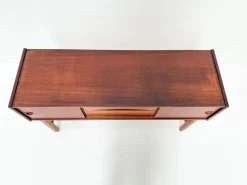Discount Pamono Mid-Century Danish Teak Sideboard with Sliding Doors and Drawers, 1960s