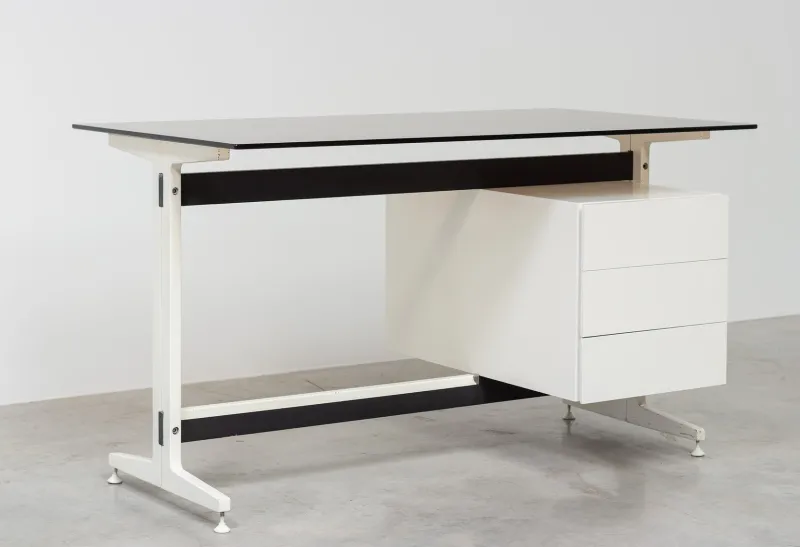 Pamono Mid-Century Desk by Etienne Fermigier, 1970s> Desks