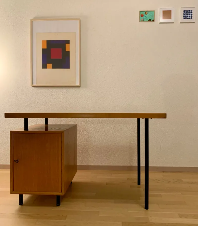 Hot Pamono Mid-Century Desk from Wohnhilfe Zürich, 1950s