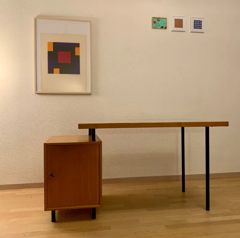 Hot Pamono Mid-Century Desk from Wohnhilfe Zürich, 1950s