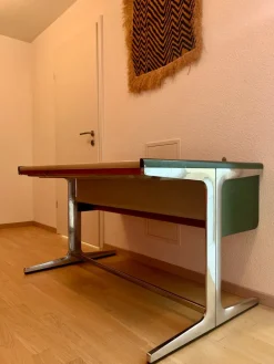 Hot Pamono Midcentury Desk in Forest Green by George Nelson, 1960s