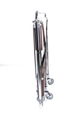 Pamono Mid-Century Dinett Foldable Serving Trolley from Bremshey Solingen, 1960s><noscript><img width=