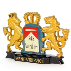 Pamono Mid-Century Double-Sided Marlboro Advertising Figurine, 1950s> Wall Decor