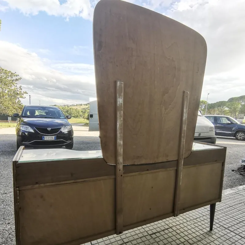 Pamono Mid-Century Dressing Table with Mirror, Italy, 1960s> Dressing Tables