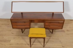 Discount Pamono Mid-Century Dressing Table and Stool from White and Newton, United Knigdom, 1960s, Set of 2