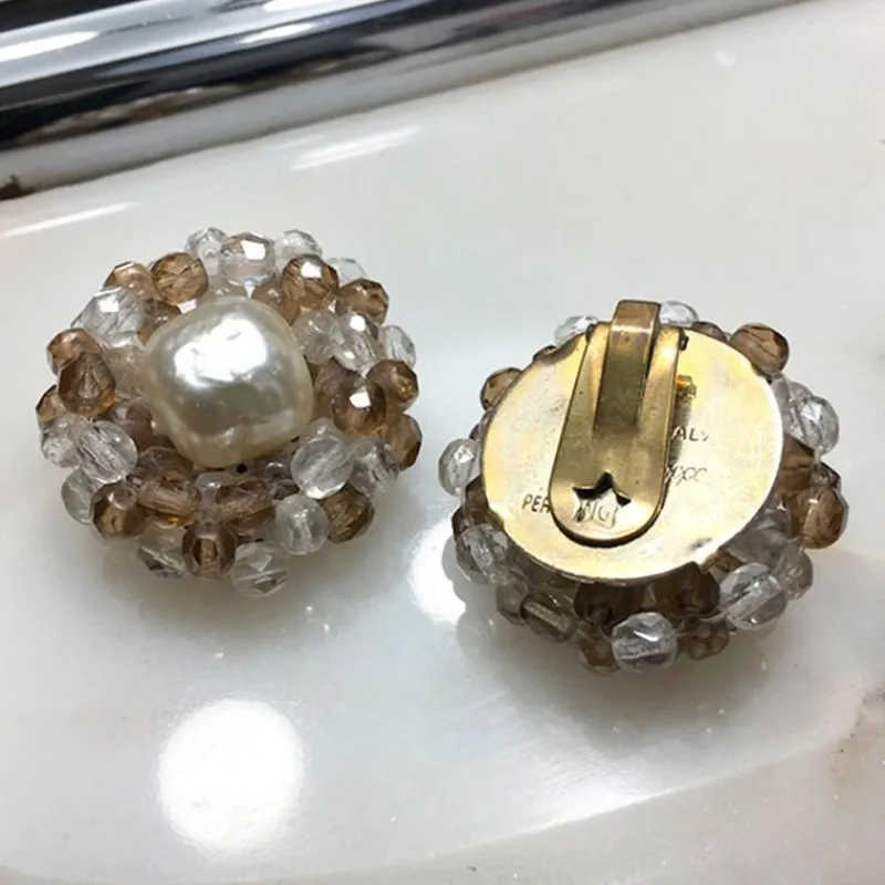 Discount Pamono Mid-Century Earrings by Coppola e Toppo, Set of 2