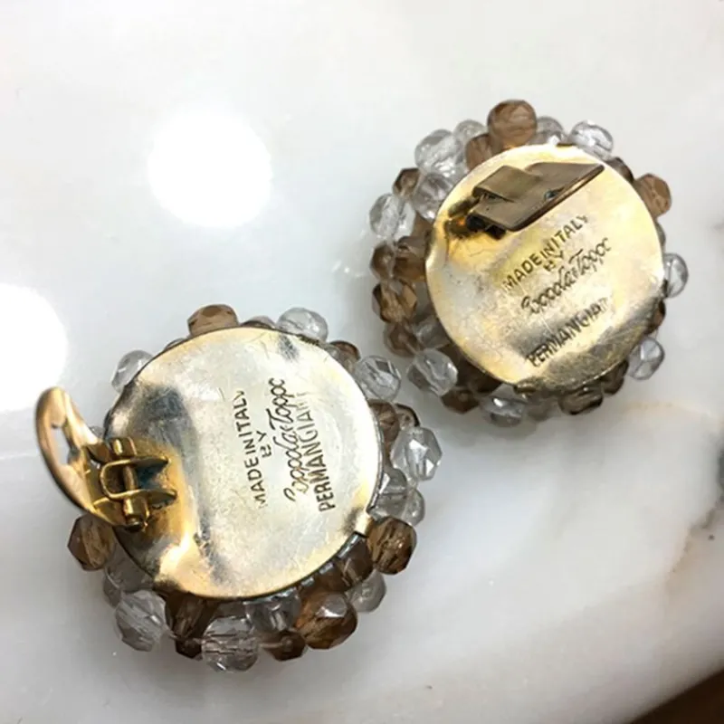 Discount Pamono Mid-Century Earrings by Coppola e Toppo, Set of 2