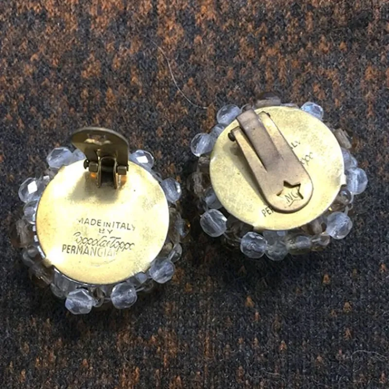 Discount Pamono Mid-Century Earrings by Coppola e Toppo, Set of 2
