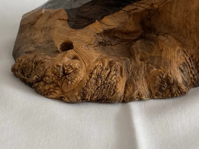 Pamono Mid-Century Ebony Hand-Carved Mermaid Sculpture, 1968> Mid-Century