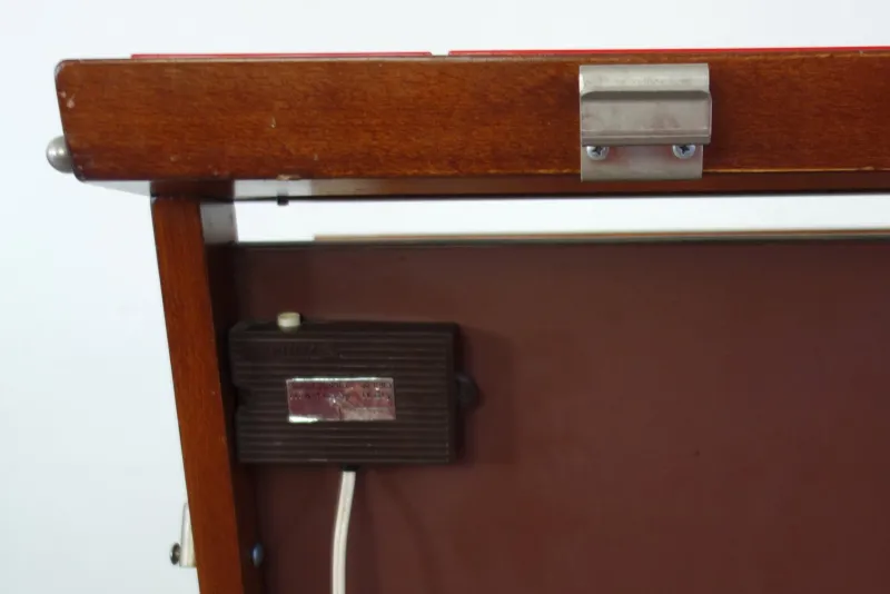 Online Pamono Mid-Century Electric Trouser Press Coat Rack from Fratelli Reguitti, 1960s
