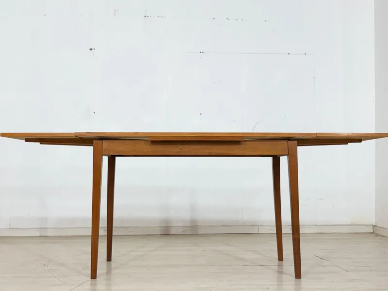 Sale Pamono Mid-Century Extendable Dining Table in Wood