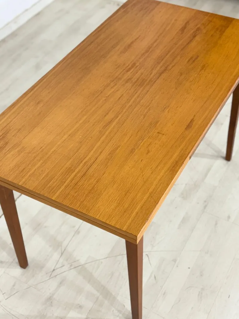 Sale Pamono Mid-Century Extendable Dining Table in Wood