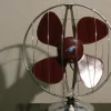 Clearance Pamono Mid-Century Fan in Steel and Bakelite from Elettrodomestici San Giorgio, 1960s