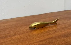 Outlet Pamono Mid-Century Fish Bottle Opener in Brass, 1960s