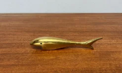 Outlet Pamono Mid-Century Fish Bottle Opener in Brass, 1960s