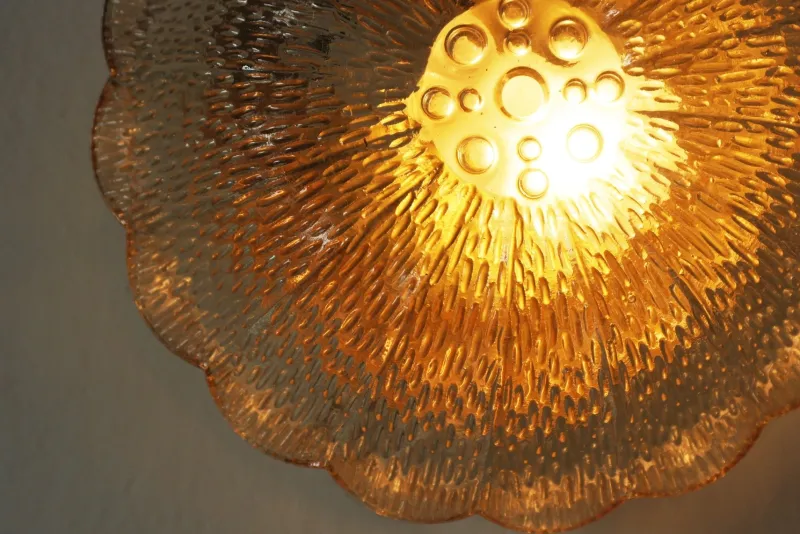 New Pamono Mid-Century Flower Sconce, 1960s