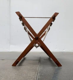 Pamono Mid-Century Foldable Magazine Holder in Teak, 1960s> Magazine Racks