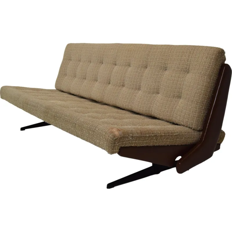 Pamono Mid-Century Folding Sofa or Daybed, 1970s> Daybeds & Chaises Lounges