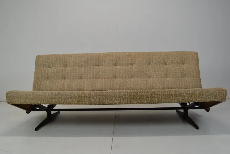 Pamono Mid-Century Folding Sofa or Daybed, 1970s> Daybeds & Chaises Lounges