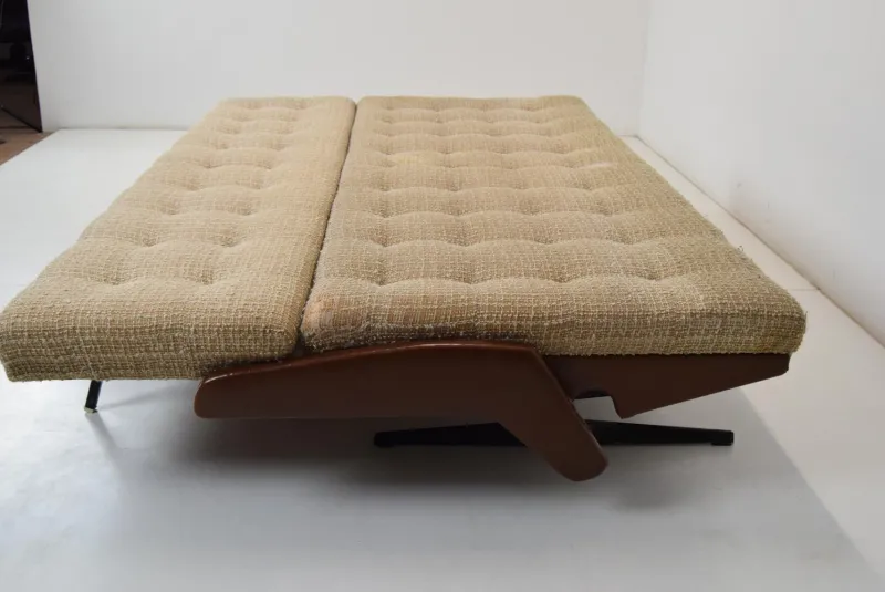 Pamono Mid-Century Folding Sofa or Daybed, 1970s> Daybeds & Chaises Lounges