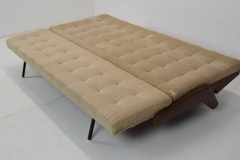 Pamono Mid-Century Folding Sofa or Daybed, 1970s> Daybeds & Chaises Lounges