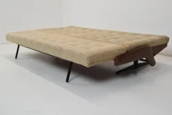 Pamono Mid-Century Folding Sofa or Daybed, 1970s><noscript><img width=