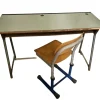 Pamono Mid-Century French Children's Desk and Chair, 1970s, Set of 2> Desks