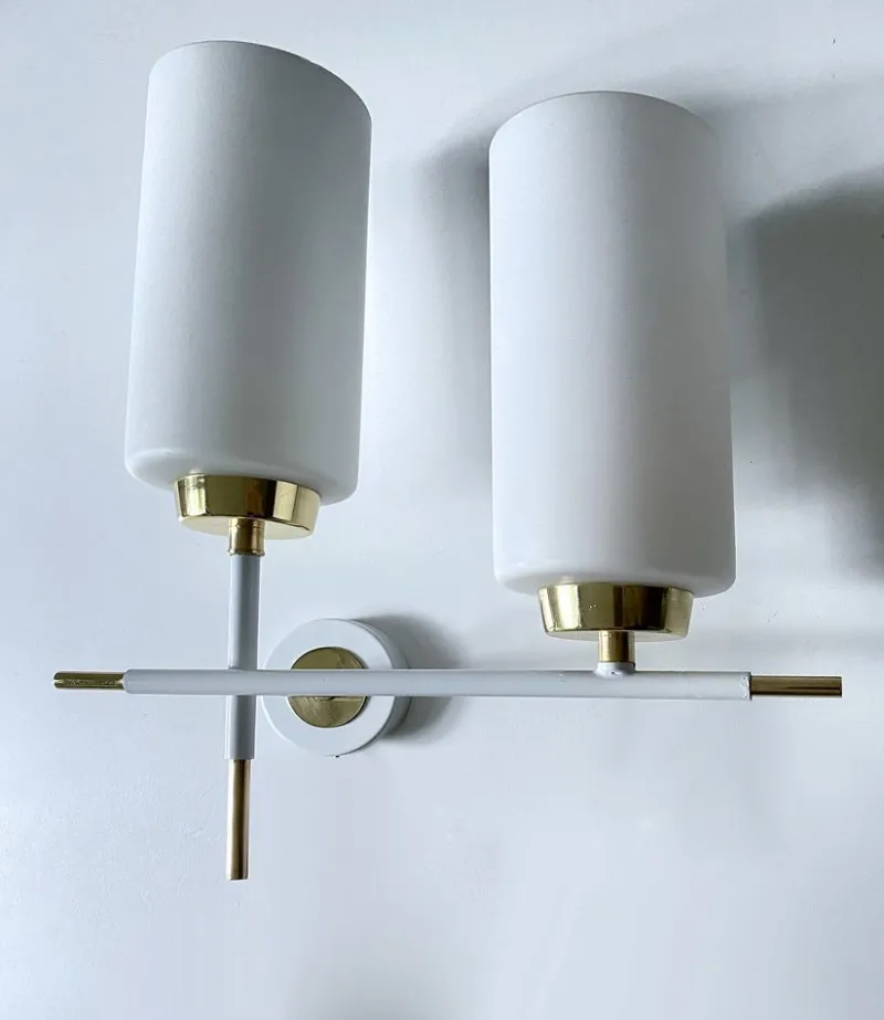 Pamono Mid-Century French Sconces, 1960s, Set of 2> Wall Lights & Sconces