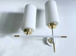 Pamono Mid-Century French Sconces, 1960s, Set of 2><noscript><img width=