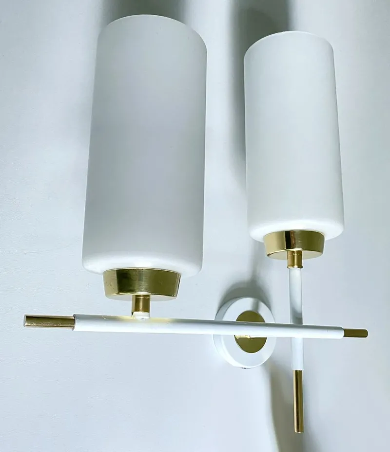 Pamono Mid-Century French Sconces, 1960s, Set of 2> Wall Lights & Sconces