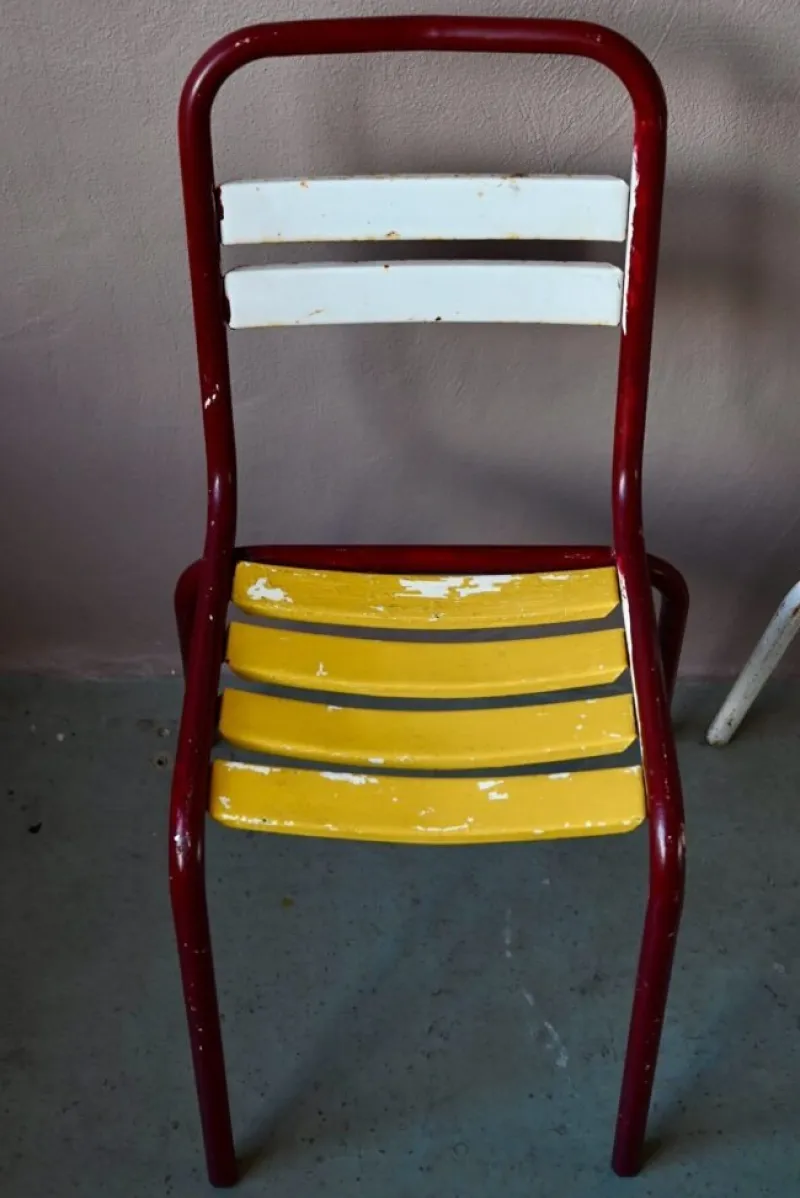 New Pamono Mid-Century Garden Chairs from Tolix, 1950s, Set of 2