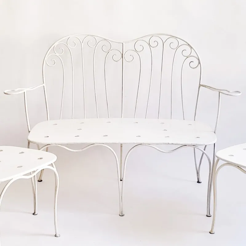 Online Pamono Mid-Century Garden Set from Karasek, Vienna, Austria, 1950s, Set of 3