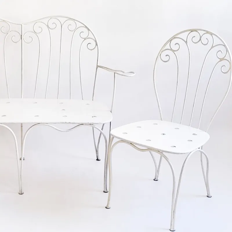 Online Pamono Mid-Century Garden Set from Karasek, Vienna, Austria, 1950s, Set of 3
