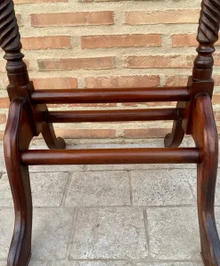 Best Pamono Mid-Century Gentlemen Wood Valet with Two Drawers, 1950s