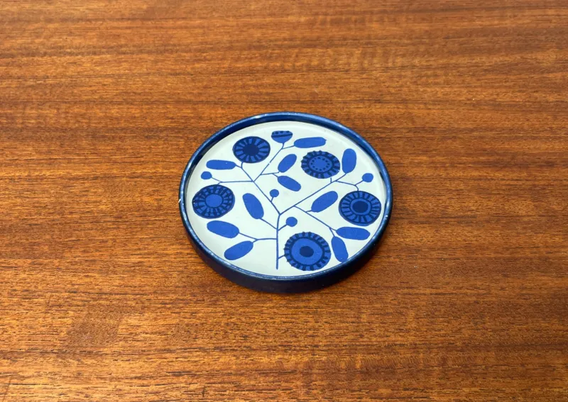 Pamono Mid-Century German Ceramic Stockholm Series Saucer from Melitta, 1960s> Dinnerware Accessories