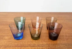 Clearance Pamono Mid-Century German Colourful Shot Glasses, 1960s, Set of 6