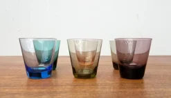 Clearance Pamono Mid-Century German Colourful Shot Glasses, 1960s, Set of 6