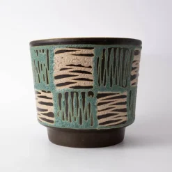 Hot Pamono Mid-Century German Fat Lava Plant Pot from Scheurich, 1970s