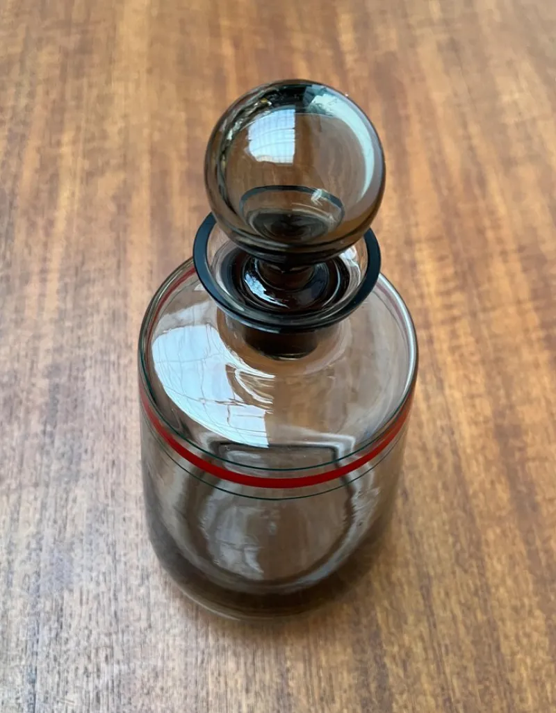 Best Pamono Mid-Century German Glass Carafe, 1960s